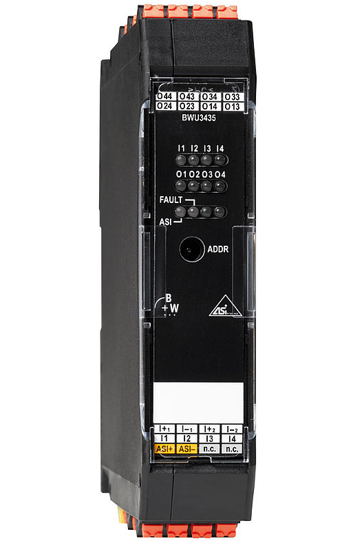 BWU3435ASi 数字量模块, IP20, 4I/4O（继电器输出）